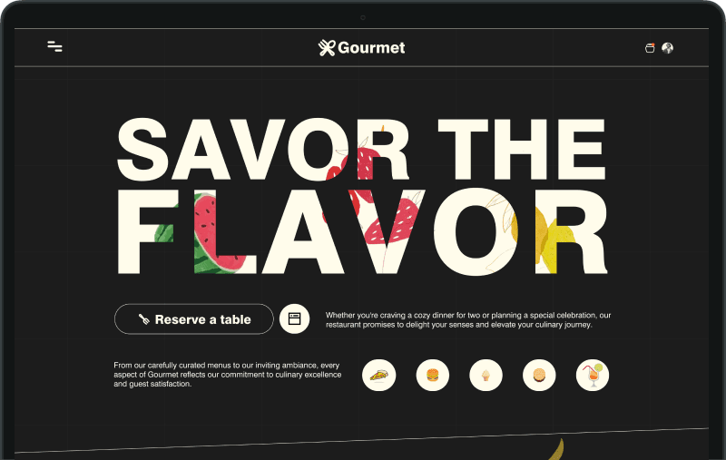 Restaurent Website Design