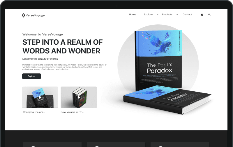 Book Ecommerce Website